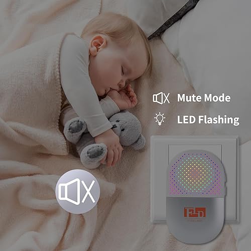 Miniatura 4 de FORELAND - Timbre inalámbrico alimentado por batería, timbre de puerta de 110 db, timbre inalámbrico, 38 melodías funciona con un rango de hasta 500