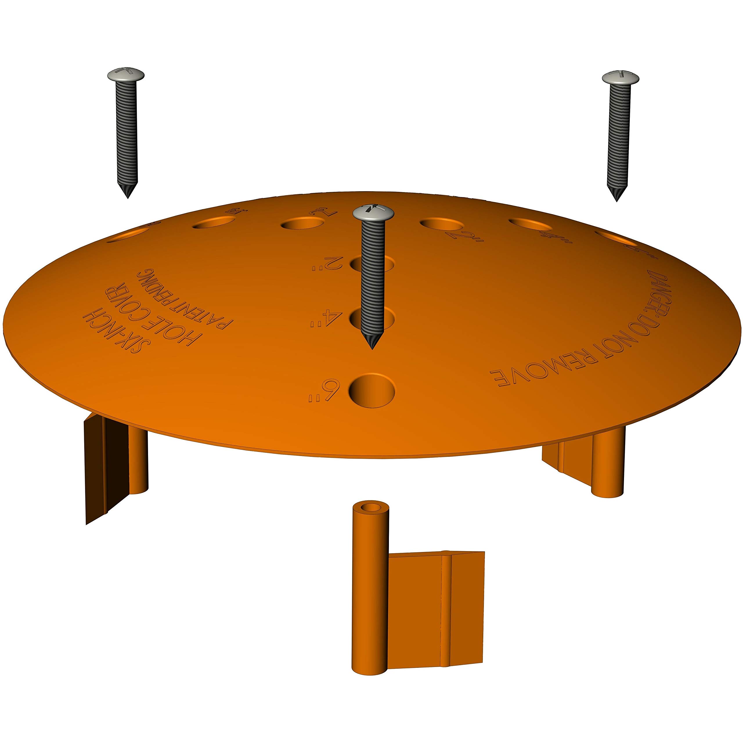 2 Pack Hubbell-Raco 810C 30-50A Receptacle 2.141-Inch Diameter 4-Inch Square Exposed Work Cover