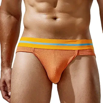 Men's Breathable Cotton Briefs and Jockstrap