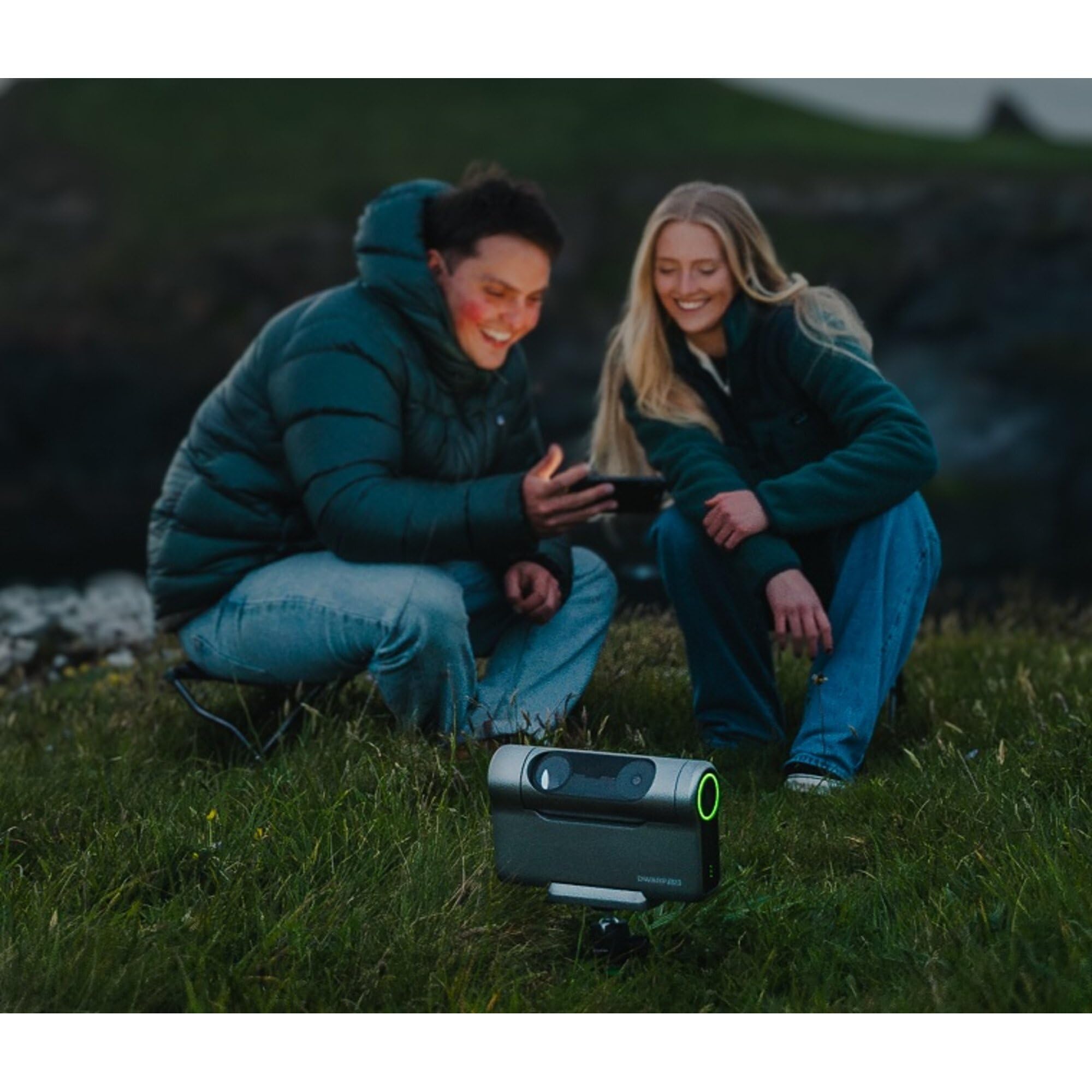 DWARFLAB Dwarf 3 Télescope intelligent – EAA tout-en-un simple, autofocus, double caméras 4K pour astronomie, nature et panorama, ultra léger (1,35 kg), pour tous les 6 à 98 ans