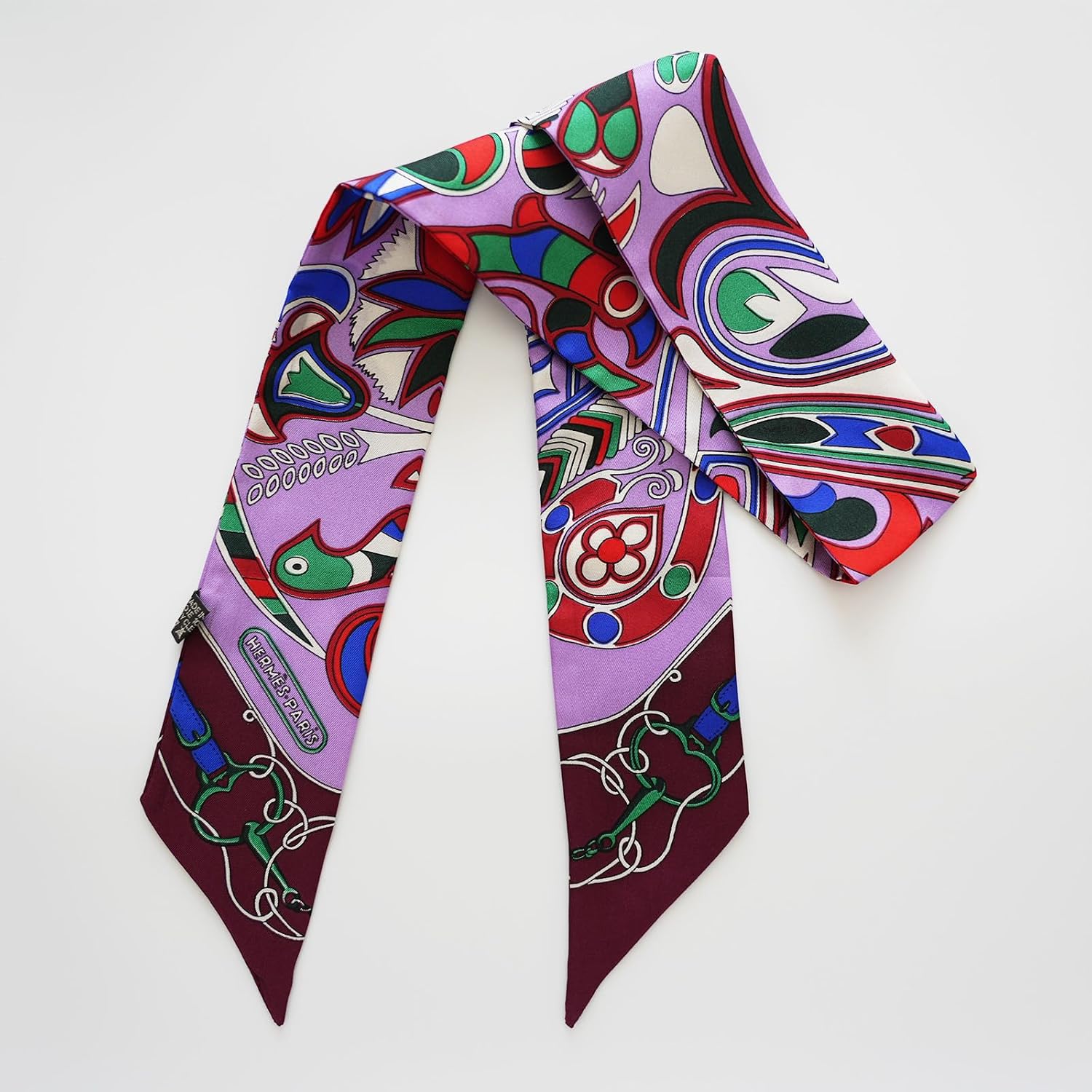 JERLA 100% Mulberry silk Scarf handbag wrap Tie Bundle Hair Ribbon Neckerchief Scarf for women men