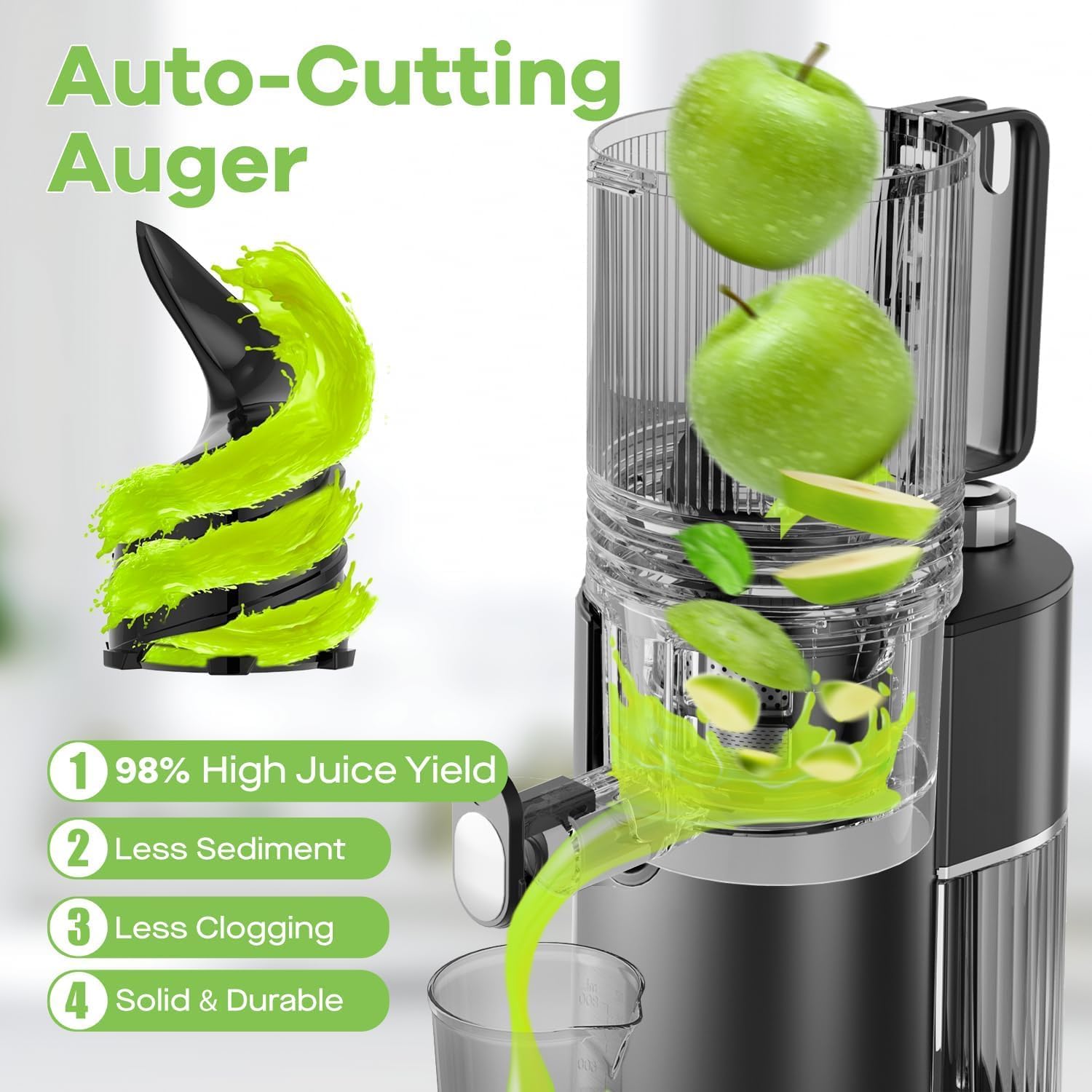 Cold Press Juicer - Product Features