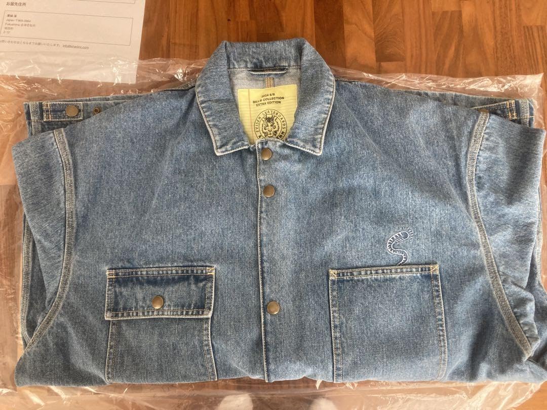 Amazon.co.jp: EVISEN x 髙田音楽制作事務所 x SSZ DENIM CALL JKT 