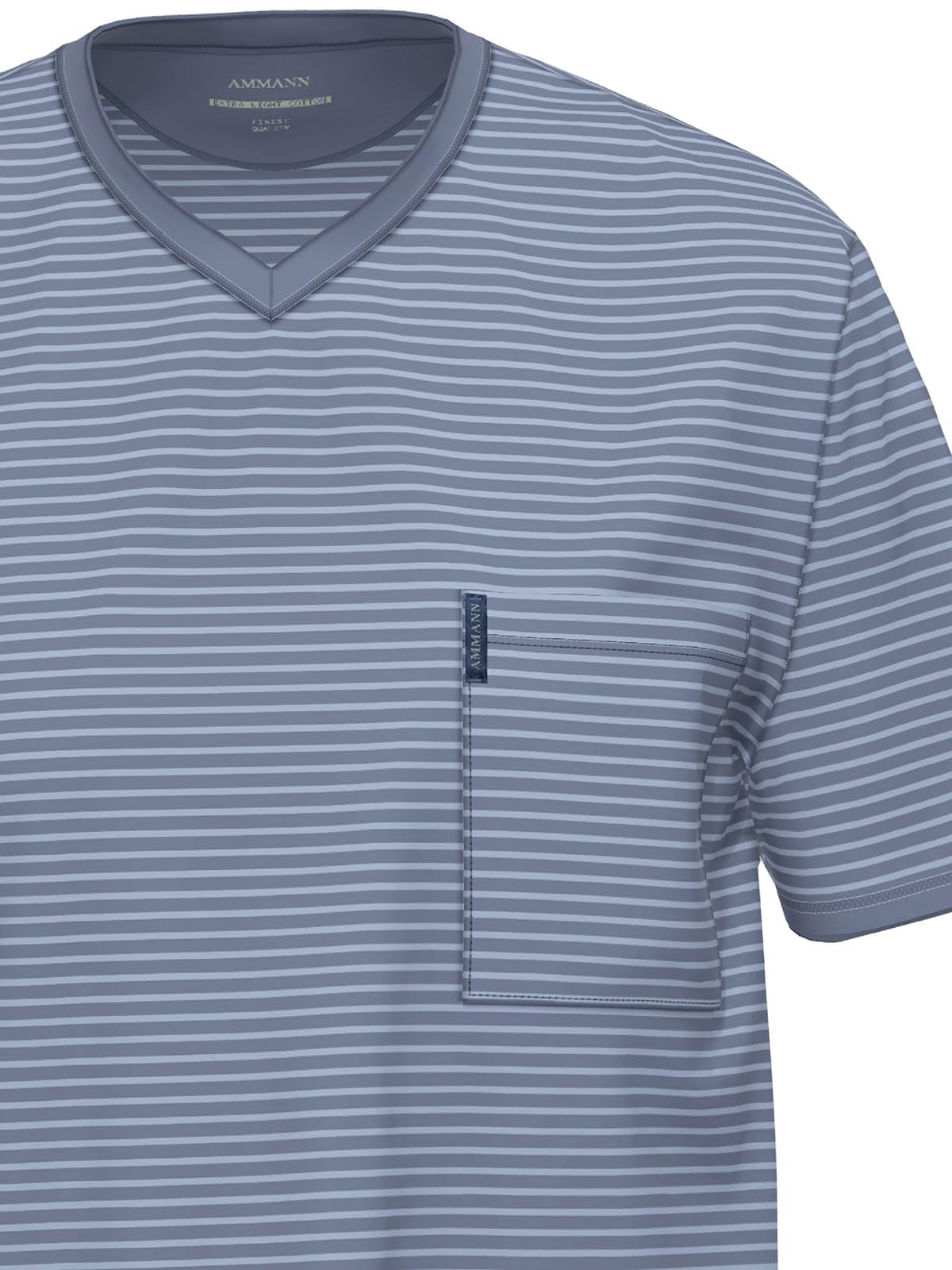 AMMANN - Extra Light Cotton - Herren - Nachtwäsche - Nachthemd - Bio-Baumwolle