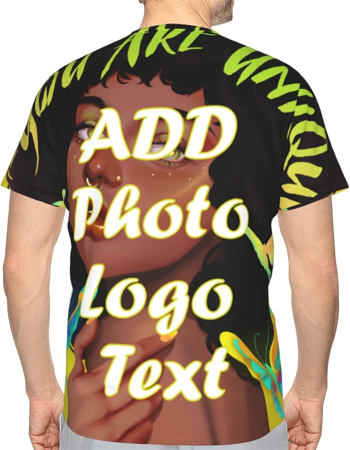 Unisex 3D Custom T Shirts Double-Sided Design Personalized Short Sleeve Tee for Men Women Youth Design Your Own Shirt - Image 3