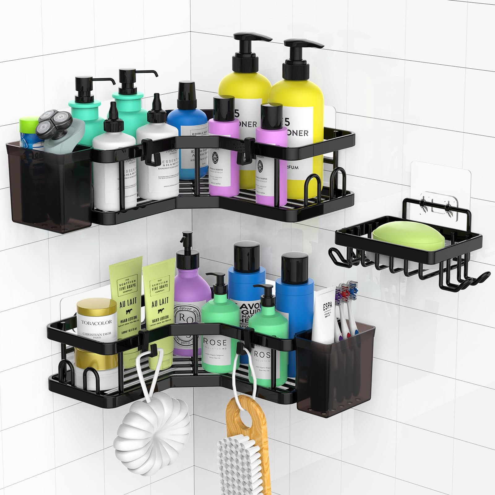 IMURZ Shower Caddy 5-Pack