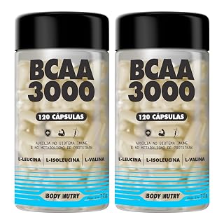 Kit 2x BCAA 3000 120 Cápsulas com Vitamina B6