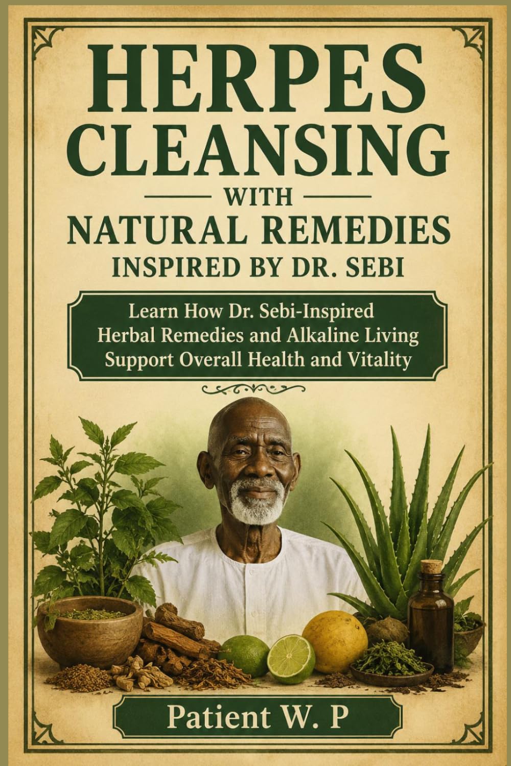 HERPES CLEANSING WITH NATURAL REMEDIES INSPIRED BY DR. SEBI: Learn How Dr. Sebi-Inspired Herbal Remedies and Alkaline Living Support Overall Health and Vitality