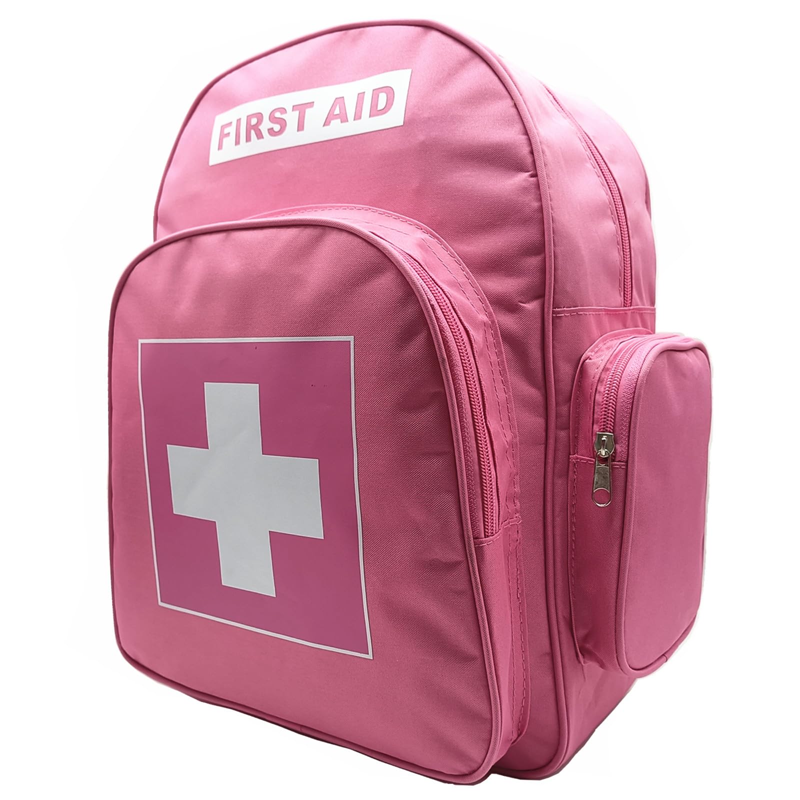 Red Emergency Sac à dos de premiers secours médical pour premiers secours Sac à dos de traitement Sac de traumatisme pour les paramètres Camping Vacances en plein air Chien Chat Voyage Route Voyage