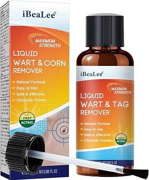Fast Acting Skin Tag Remover, Wart Remover with 12% Salicylic Acid for Body and Neck, Wart Removal for Plantar Wart, Flat &Common Wart, Corns &Calluses-N3