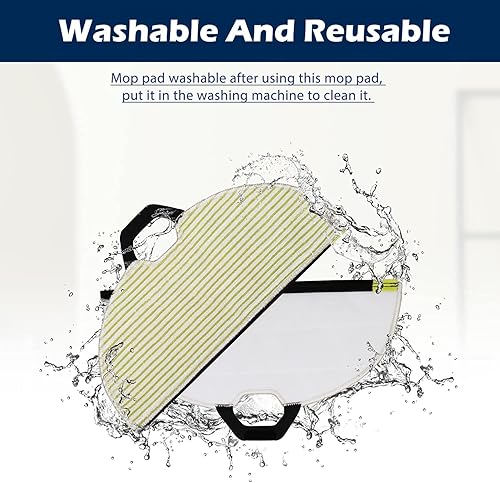 Miniatura 4 de Goodsby Juego de almohadillas de trapeador de repuesto para aspiradora Shark AI VACMOP AV2000WD RV2000WD RV2001WD RV2001WDCA RV2001WRUS