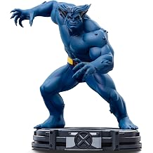 Iron Studios Collectible Statue Beast - X-Men 97 - Art Scale 1/10 Polystone Resin Blue 7.2 inches 18.5cm