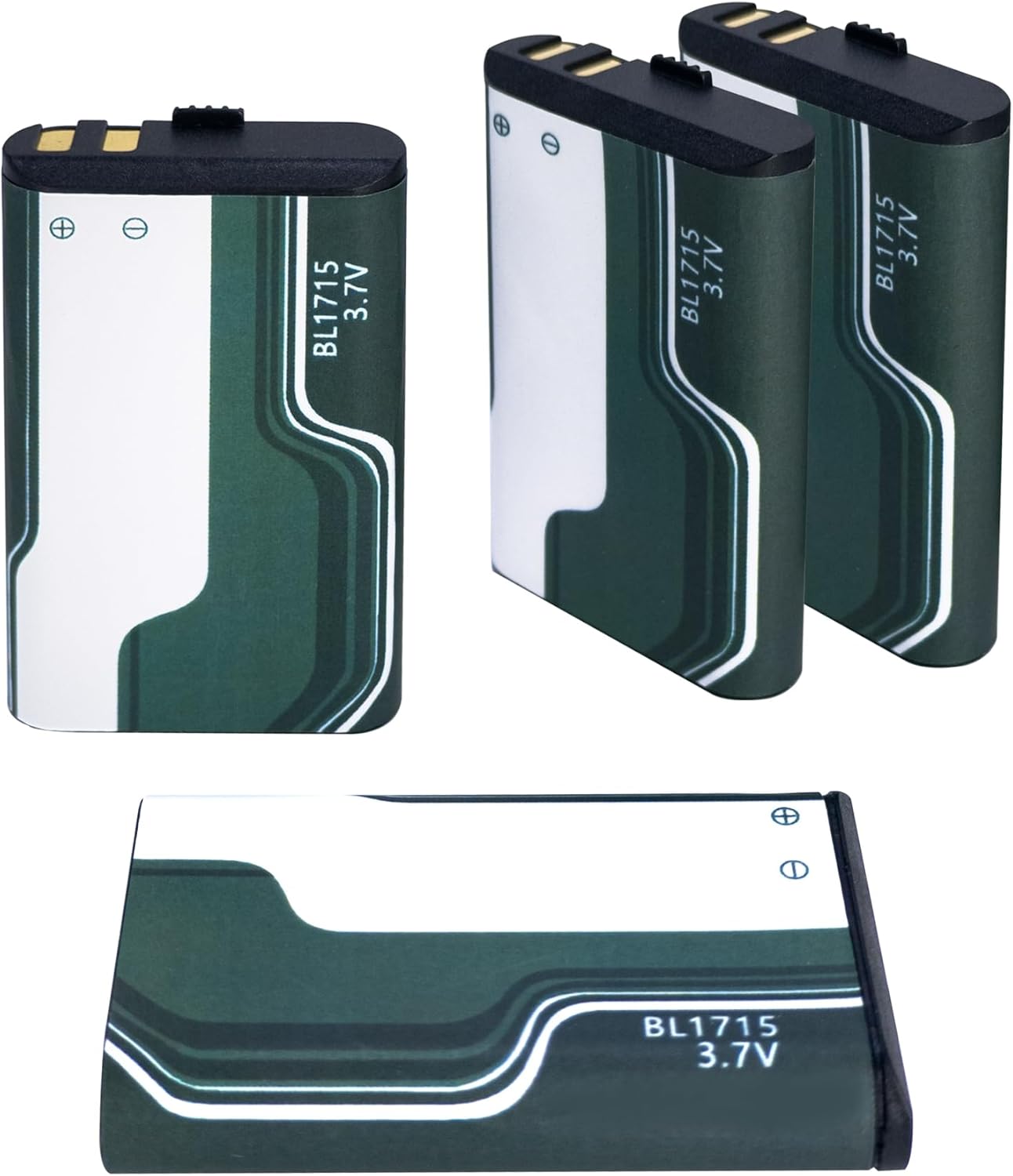 (4 Pack) BL1715 Battery Compatible for Hytera TC-320 TC320 TC-320U TC320U Battery