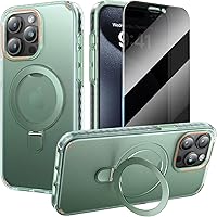 Vista 59 de Diaclara Funda diseñada para iPhone 13 Pro Max, [con protector de pantalla de privacidad] [antiespía] [protección contra caídas de grado militar]
