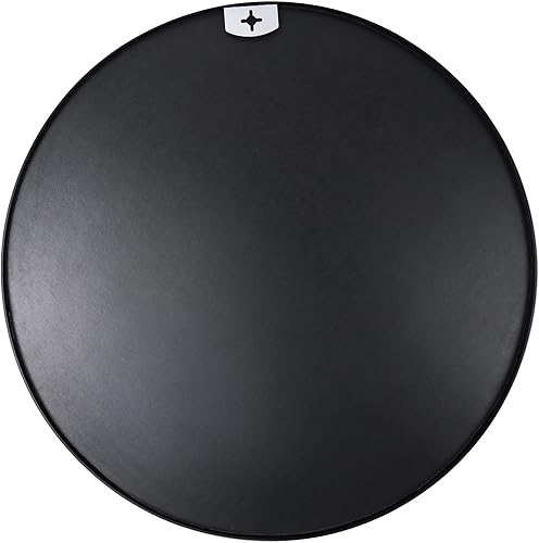 Miniatura 3 de Espejo circular de 20 pulgadas, espejo de pared redondo negro adecuado para dormitorio, tocador, sala de estar, baño, decoración de pared de entrada