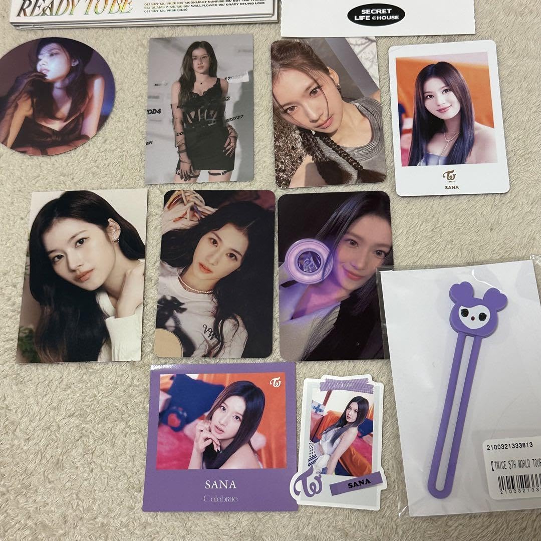 Amazon.co.jp: TWICE サナ トレカ セット CD : おもちゃ