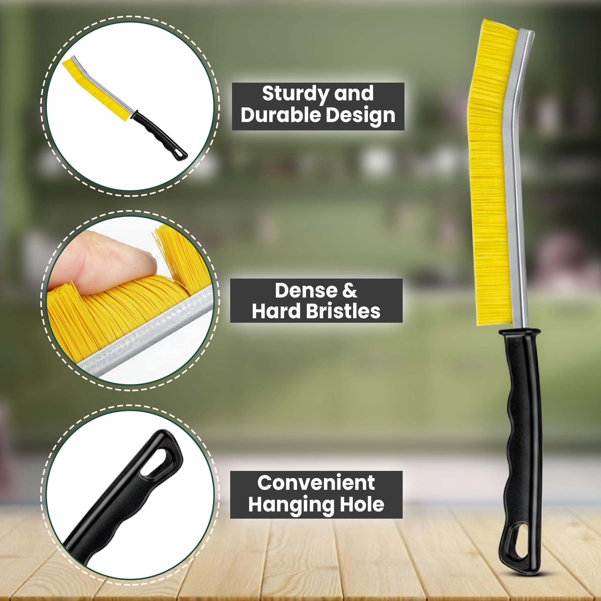 Crevice Cleaning Brush Set - 17 Piece -12 Crevice Cleaning Brush Set - 17 Piece -12