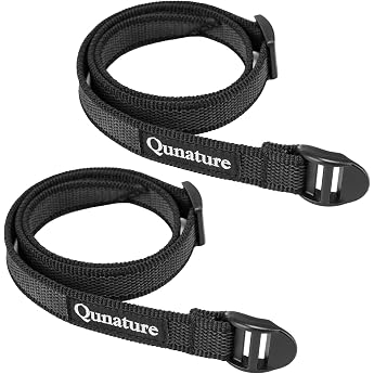 Tie Down Straps 2 Pack Bikepacking Straps Abrasion-Resistant Non-Slip
