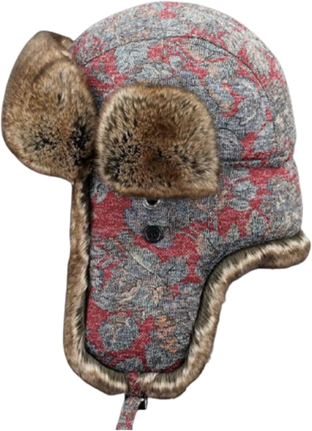 Trapper Hat, Trooper Hat, Windproof Winter Hats with Chin Buckle Warm Winter Hat