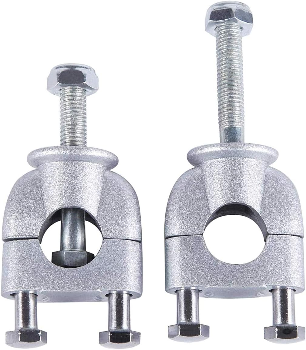 Motorcycle Handlebar Risers Mount Clamps 22mm 7/8" for Motorcycle Dirt Bike ATV