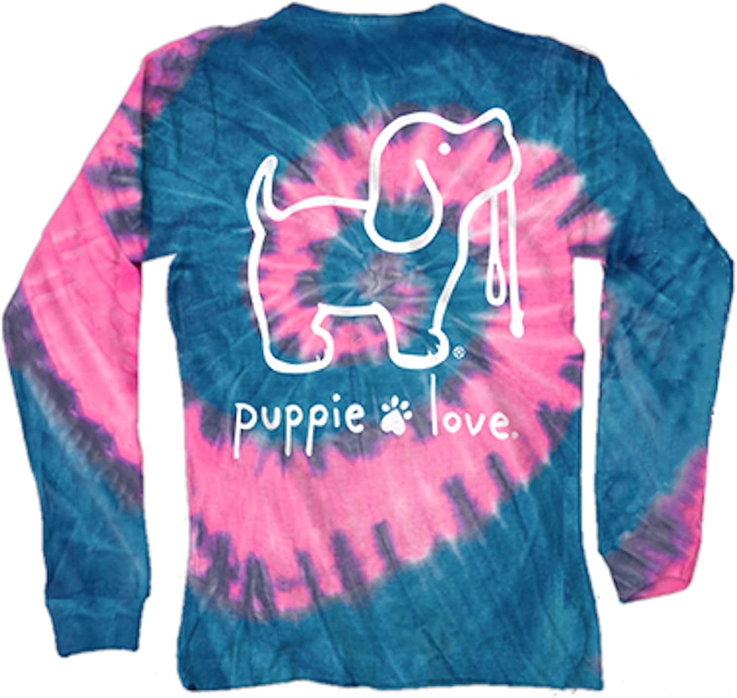 puppie love tie dye shirt