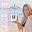 WEKAPO Beach Blanket - Sandproof Waterproof Extra Large Beach Mat | Oversized Sand-Free Lightweight Quick-Drying | Beach Vacation Essentials with Stakes & Corner Pockets (Pink, 9x7 FT)