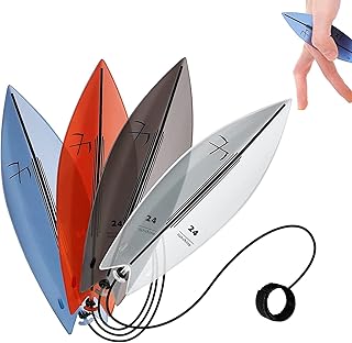 MKYOKO Finger Surfboard - Wind Surfboard Fingerboard, Finger Surfboard for Car Ride, 4 Pieces Wind Surfing Fingerboard, Mini Surf Toys for Kids