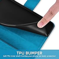 Vista 8 de Asuwish Funda de teléfono para Motorola Moto G Power 2022/MotoG Play 2023/G Pure 2021 con protector de pantalla de vidrio templado y tarjetero