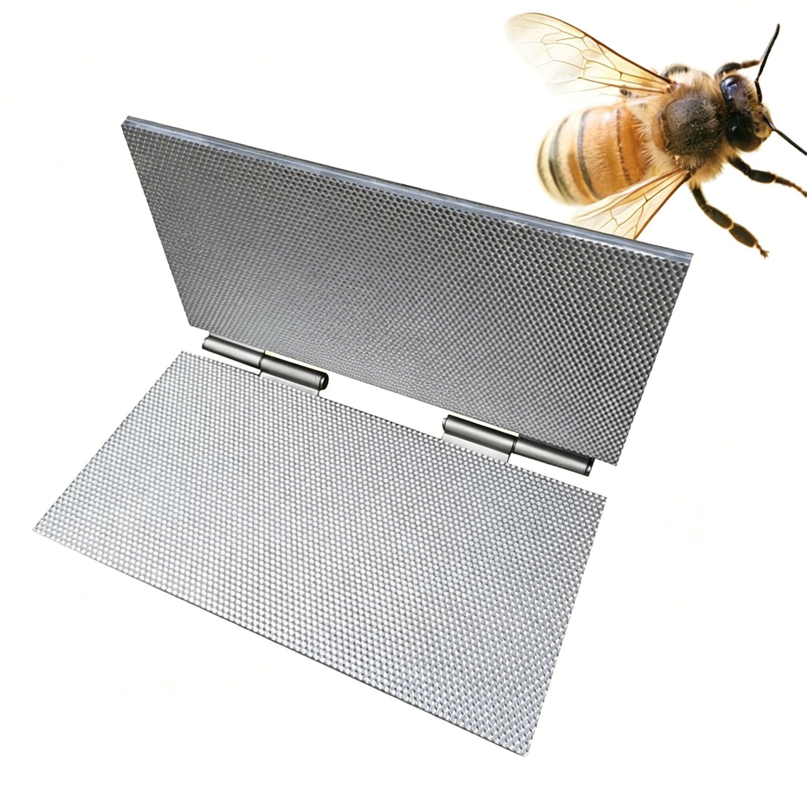 Maschine für Bienenwachs-Mittelwände, Prägeform für Mittelwände 5,4 mm Zellgröße, Bienenwachs-Präge- und Gießmaschine für Imkereibedarf