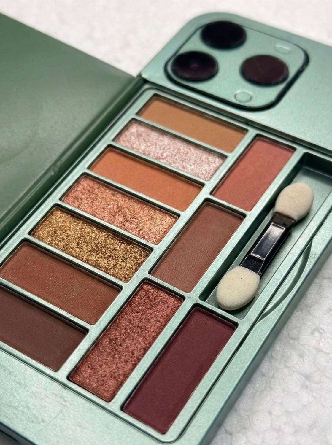KRIVIDH Portable Eyeshadow Makeup Palette with Mirror & Applicator – Multi-Color Eye Shadow Kit, Travel-Friendly Compact C... - Review, Price and Buying Guide