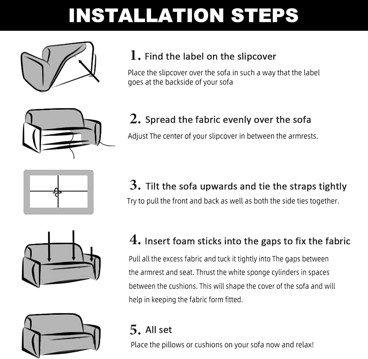 Stretch Sofa Slipcover, Soft Velvet Sofa Couch Covers with Pillowcase Furniture Protector for Pets Kids (Large, Dark Green)