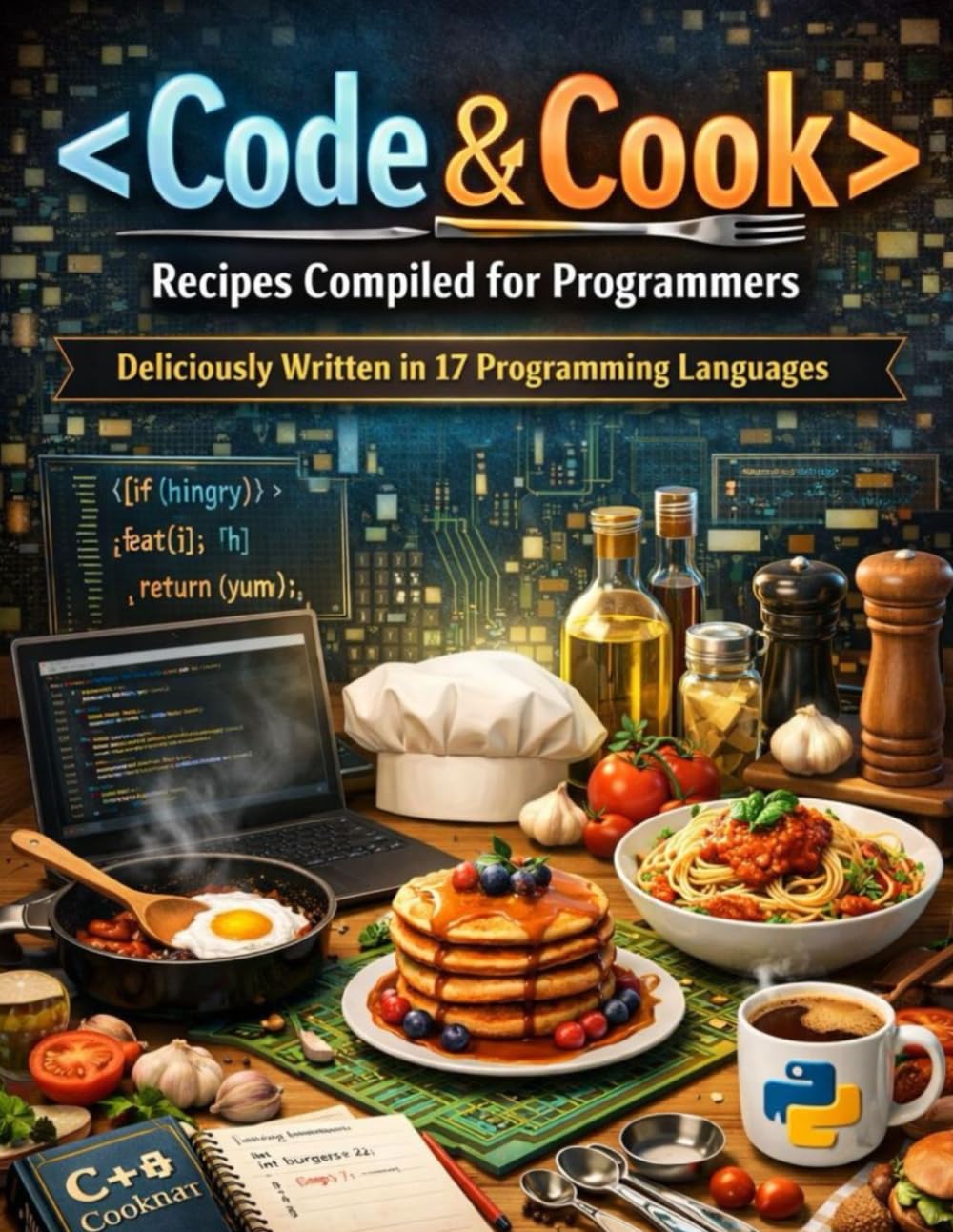 Code and Cook: Recipes Compiled for Programmers: Deliciously Written in 17 Programming Languages (Modern Developer's Series)