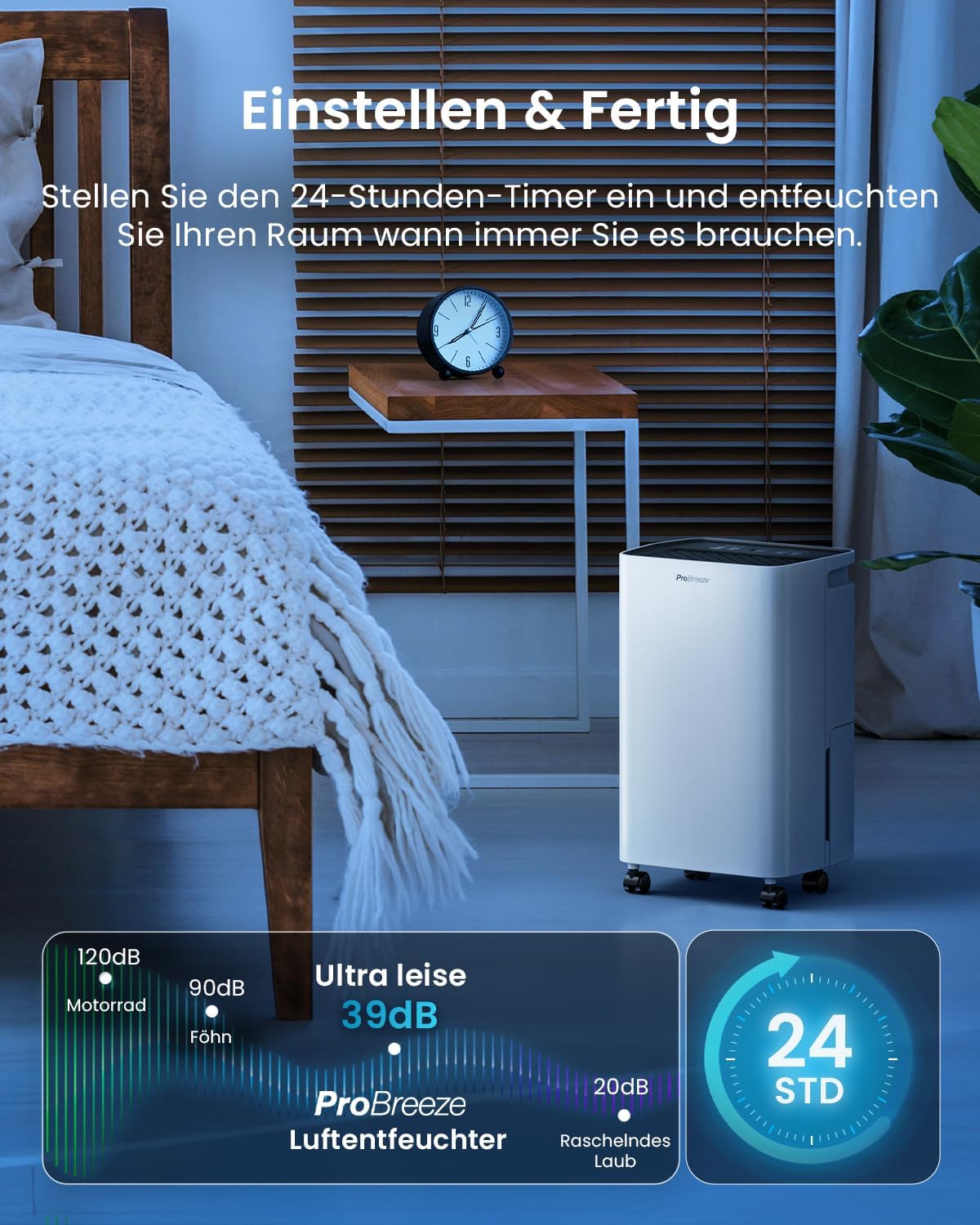 Transparenter Tank mit Füllstandsanzeige