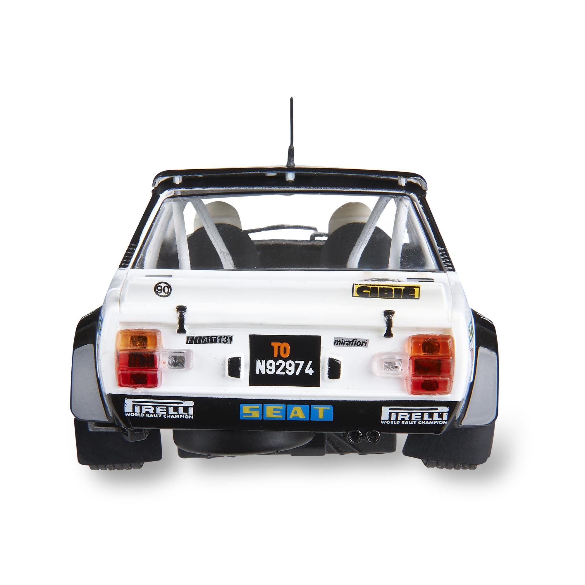 SCALEXTRIC - Vehículo de Carreras Advance - Coche Slot - Escala 1:32 (Abarth 131 - S. Servià - Montecarlo '79)