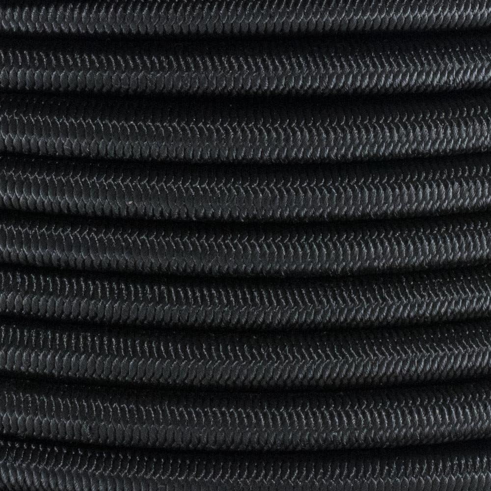 Super Sale 🛒 PARACORD PLANET 3/8 Inch Elastic Bungee Nylon Shock Cord Stretch String Crafting – Various Colors – 10, 25, 50 & 100 Foot Lengths – Made In USA