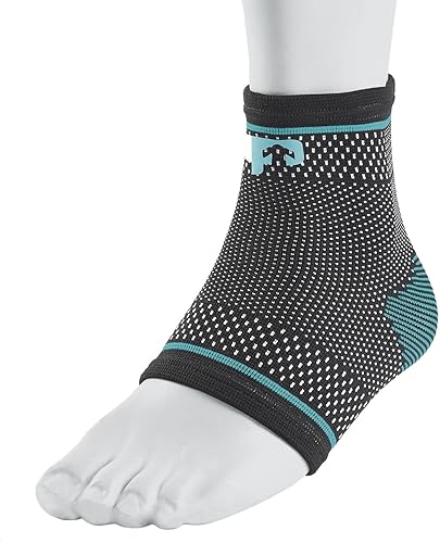 Ultimate Performance Ultimate Compression - Tobillera elástica, mediana, negroazul, Up5155m