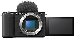 Sony Alpha ZVE10 II - Câmera para criadores de conteúdo sem espelho com lente intercambiável APS-C - Preta - Apenas corpo