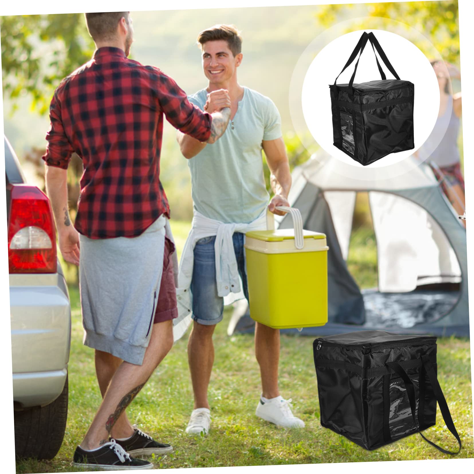 Alipis Isotherme Pour Gâteaux De Transport Isotherme Portable Pour Repas Chauds