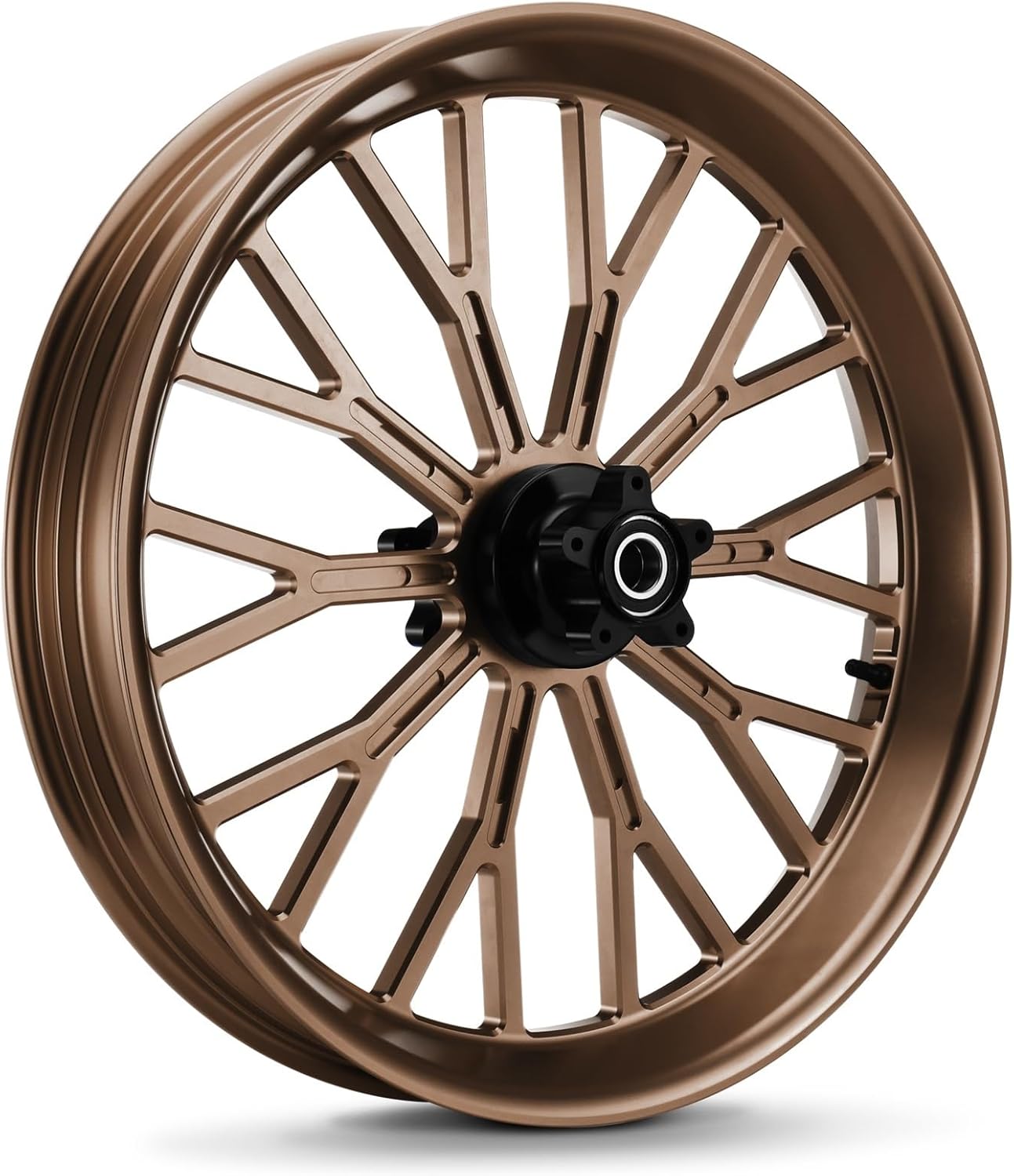 Motorcycle 21"×3.5" Front Wheel Rim Compatible With Harley 2008-Up Touring Street Glide/Road King/Electra Glide With ABS/NON(Front 21 inch Titani)