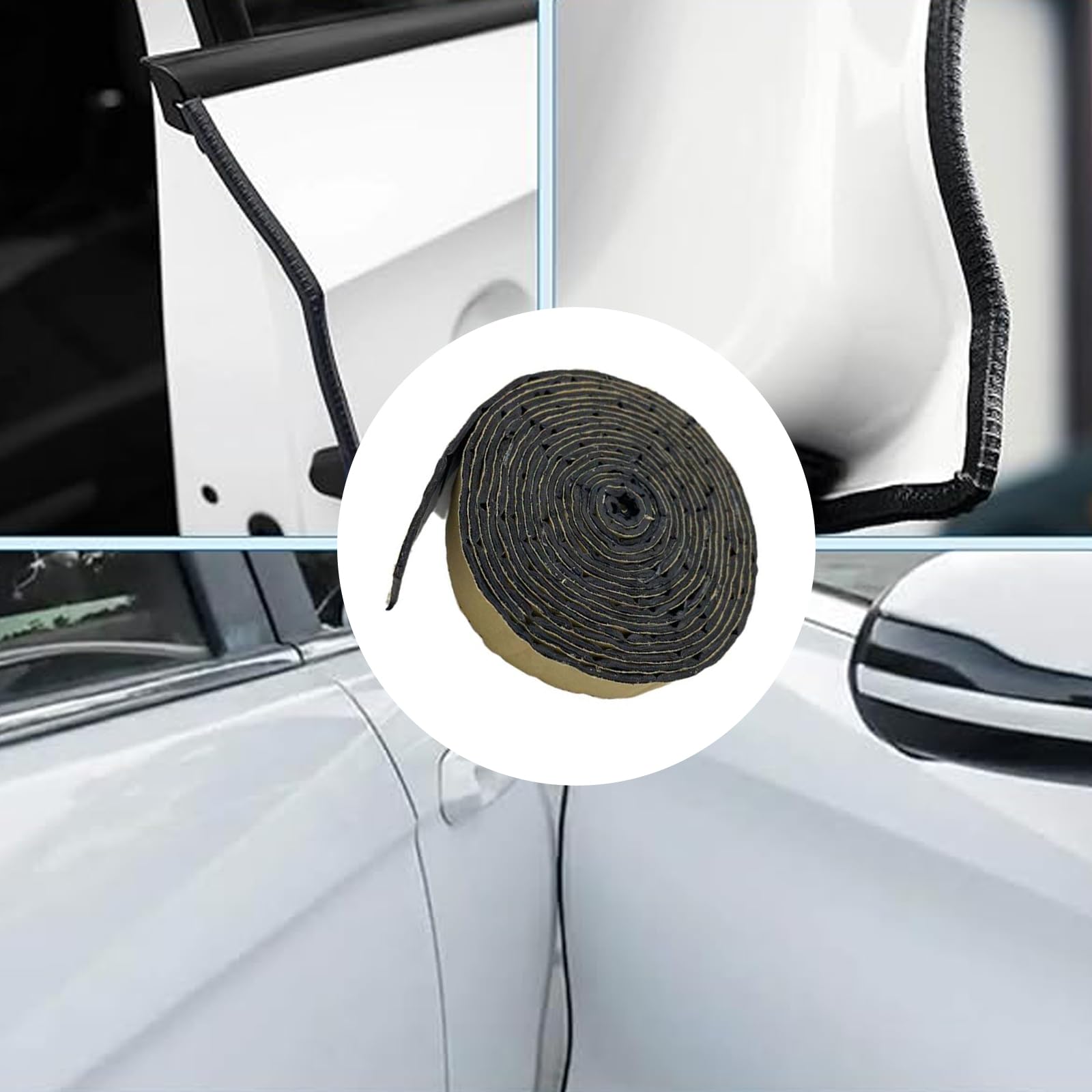 Ruban Adhésif Double Face en Butyle 2cm x 3.2m d'Etanchéité pour Voiture