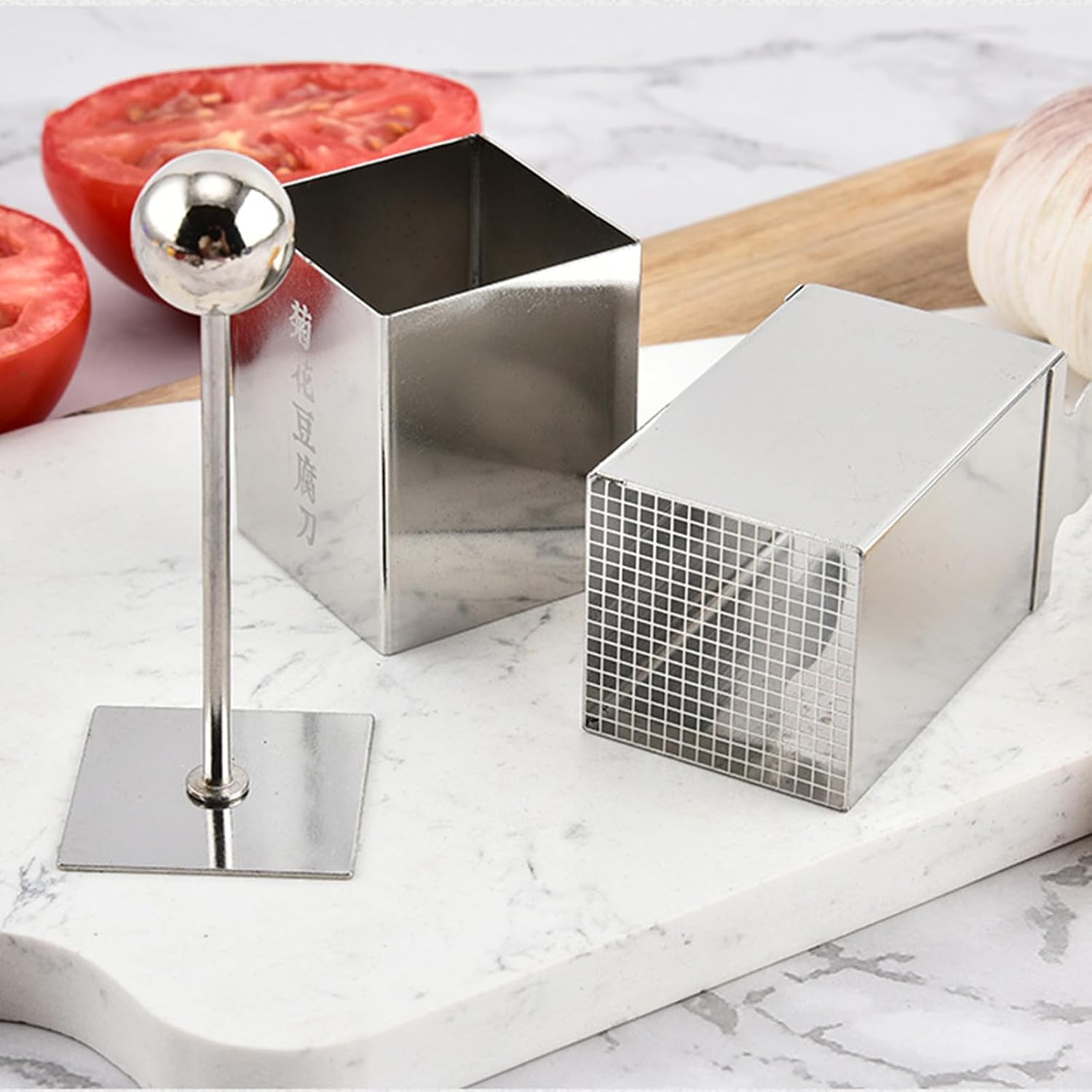 Bean Curd Cutter Slicer Stainless Steel Food-Grade Salad Making