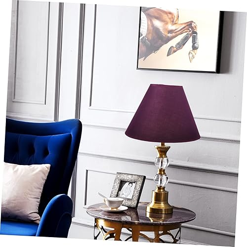 Miniatura 9 de Mobestech Pantalla de lámpara para lámpara de mesa, accesorios de cubierta, pantallas de lámpara para lámparas de pie, pantalla de tela, cubierta de