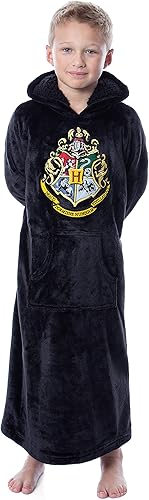 Miniatura 2 de Harry Potter - Disfraz de Hogwarts para niños, manta poncho, bata para niñas y niños