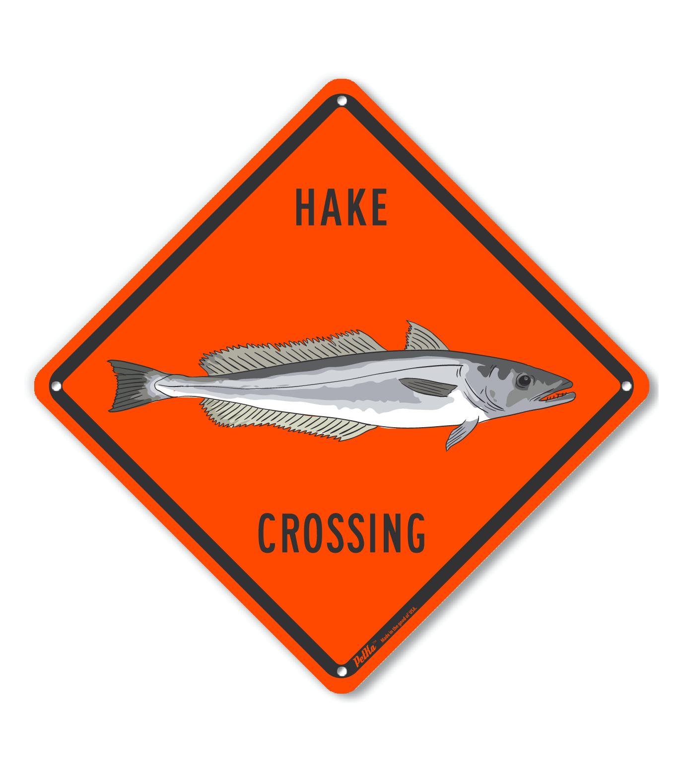 Panneau Hake Crossing orange 25cm contre le manque de visibilité - 2
