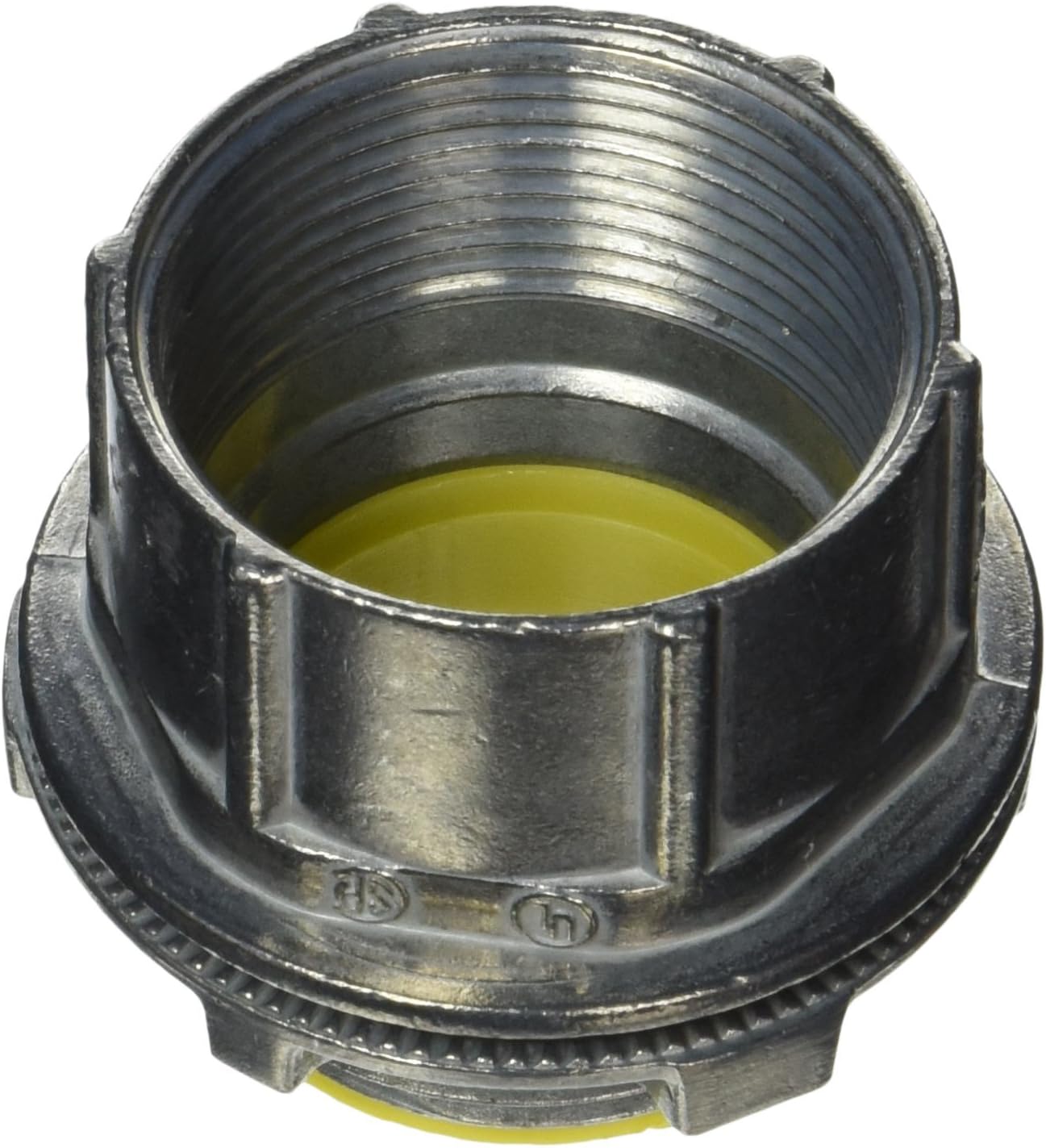 Halex 16315 Water Tight Myers Conduit Hubs with Insulated Throat Rigid Zinc Die Cast (4 Piece), 1-1/2"