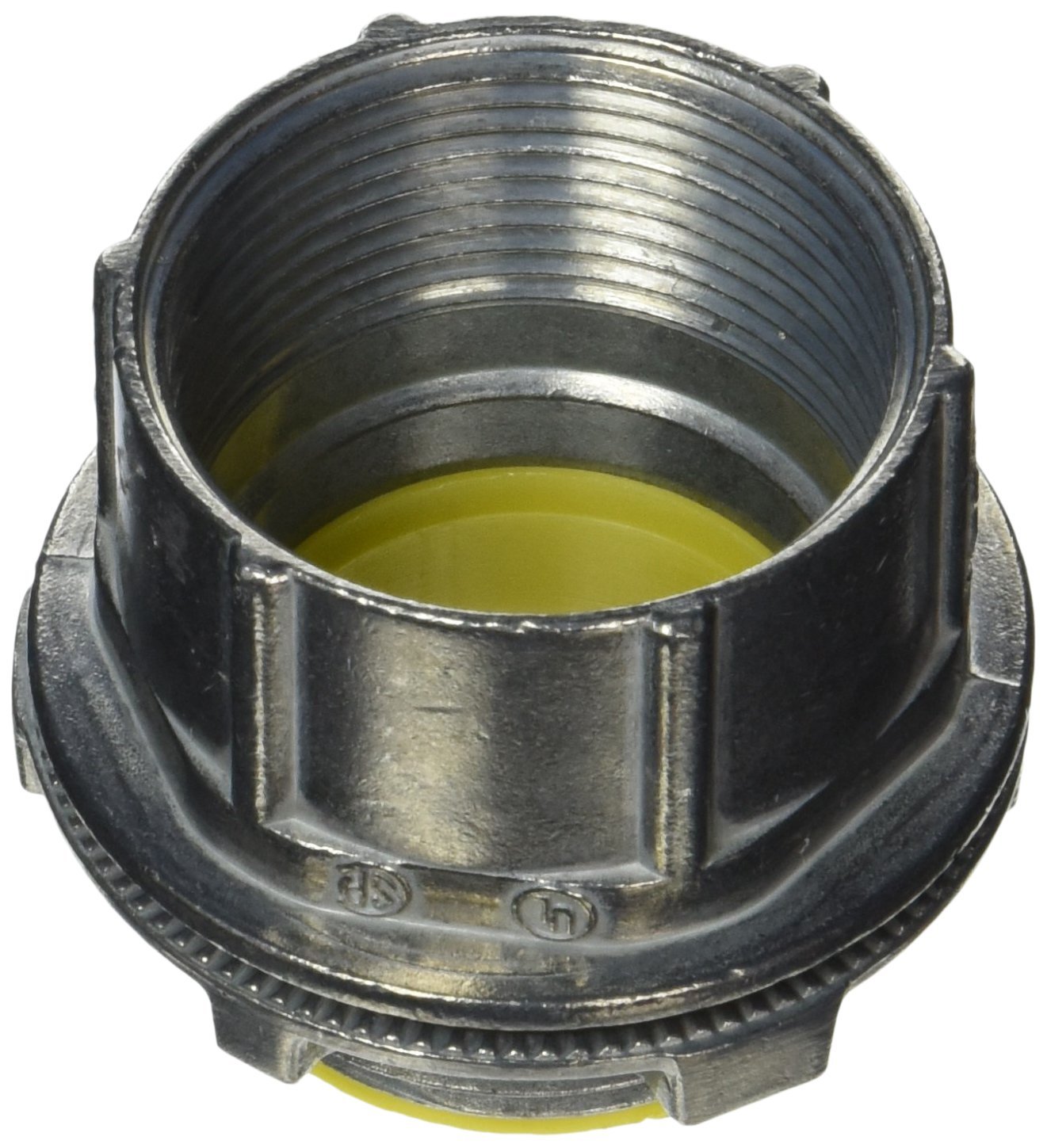 Halex 16315 Water Tight Myers Conduit Hubs with Insulated Throat Rigid Zinc Die Cast (4 Piece), 1-1/2"