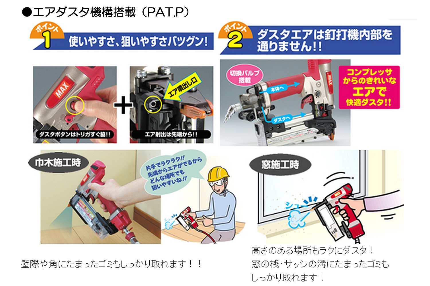 Amazon | マックス(MAX) 常圧ピンネイラ TA-250P2(D) | 磁気ボール盤
