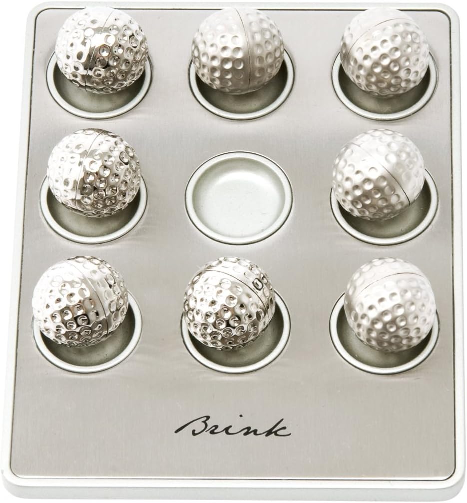 Present Time UK Brink Game Golf Criss Cross Metal With Plastic