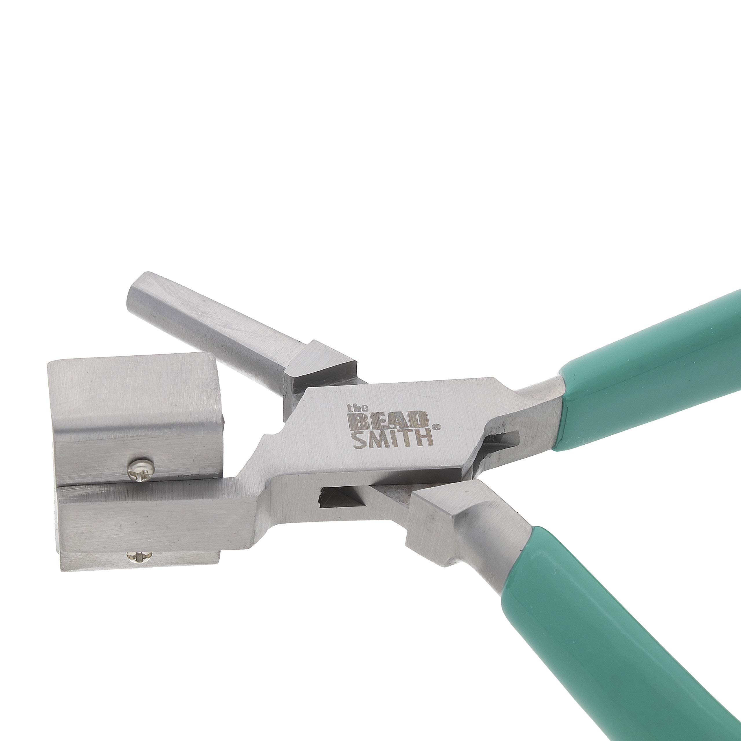 The BeadsmithBow Closing Pliers – Nylon Jaw Ring Bending Tool – 5.5 Inches (140mm) – Used for Closing and Adjusting Pendant Bow, Rings, & Loops