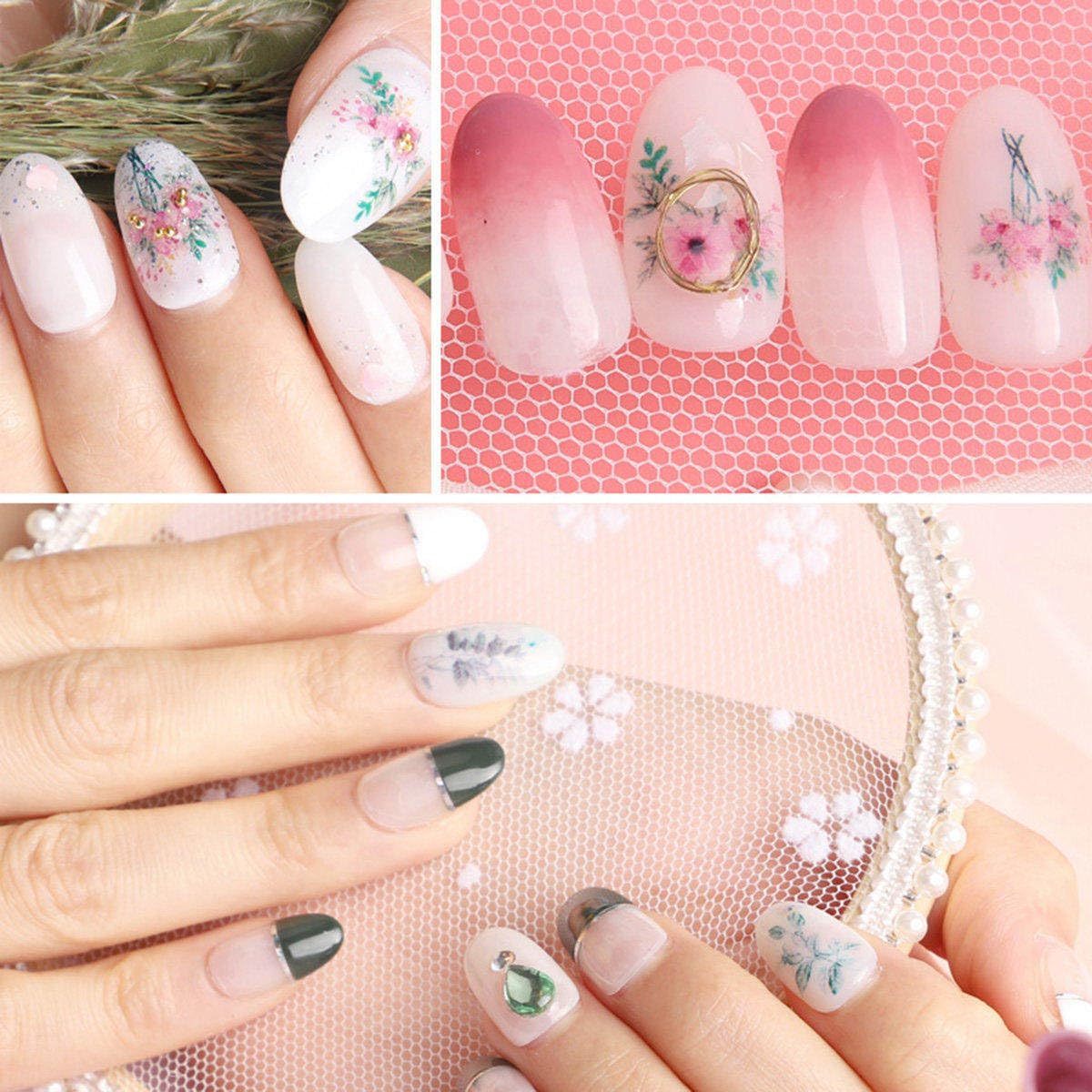 , Impresora De UñAs Inteligente 3D - Touch Screen, Stampante per Nail Art, Asciugatura Fai Da Te per La Stampa Delle Unghie, Per La Bellezza E La Cura Personale Delle Unghie Delle Ragazze a Casa